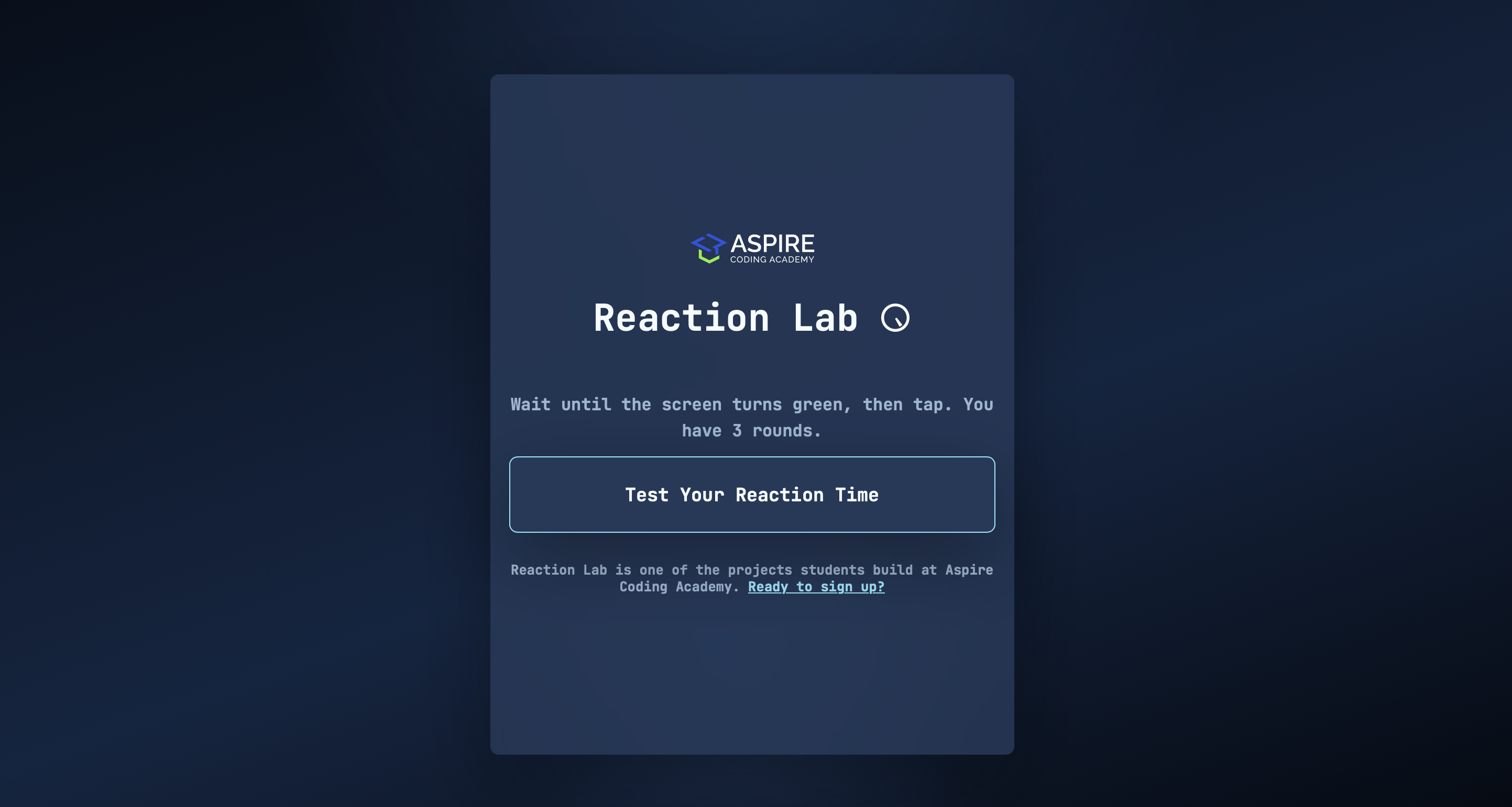 Reaction Lab by Advanced